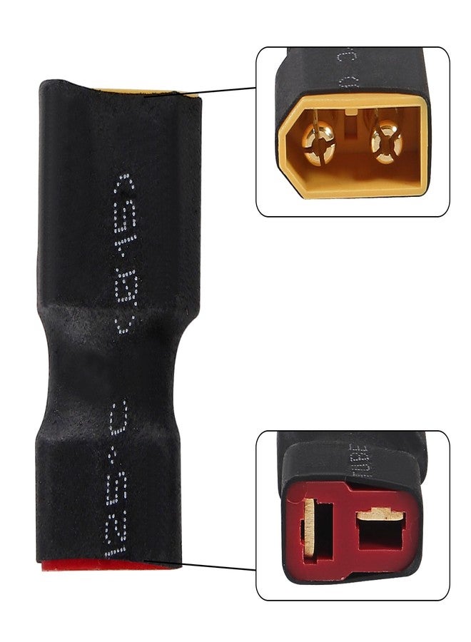 Meimom 4Pairs (8pcs) XT60 Plug Male Female Connector to T Plug Male Female Connector Conversion Adapter - Image 3